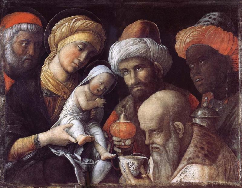 Andrea Mantegna The adoration of the Konige china oil painting image